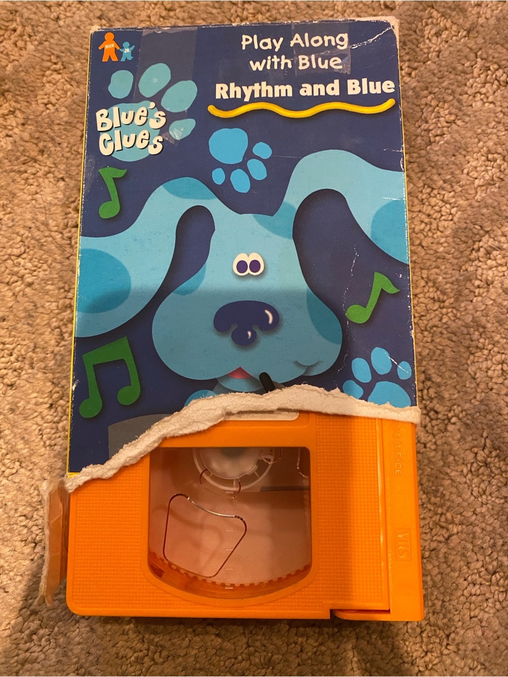 VHS, Play Along with Blue Rhythm and Blue’s Clues